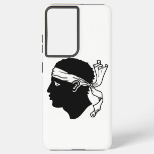Samsung Galaxy S21 Plus Case flag of Corsica