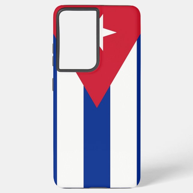 Samsung Galaxy S21 Plus Case flag of Cuba (Back)