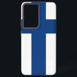 Samsung Galaxy S21 Plus Case flag of Finland<br><div class="desc">Add a vibrant touch of Finnish spirit to your Samsung Galaxy S21 Plus with our exclusive phone cover featuring the flag of Finland! Crafted with meticulous attention to detail, this phone cover is more than just functional; it's a celebration of Finnish heritage and cultural pride. The bold design proudly showcases...</div>