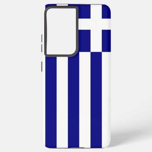 Samsung Galaxy S21 Plus Case flag of Greece