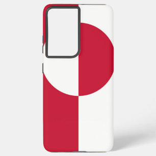 Samsung Galaxy S21 Plus Case flag of Greenland