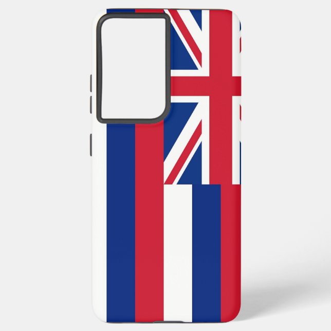 Samsung Galaxy S21 Plus Case Flag of Hawaii (Back)