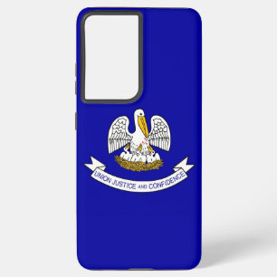 Samsung Galaxy S21 Plus Case Flag of Louisiana