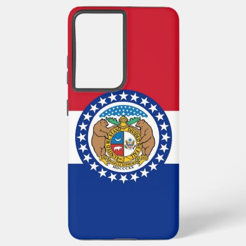 Samsung Galaxy S21 Plus Case Flag of Missouri