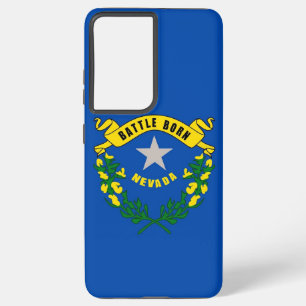 Samsung Galaxy S21 Plus Case Flag of Nevada