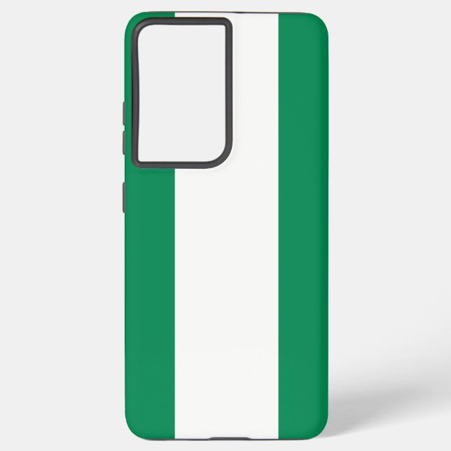 Samsung Galaxy S21 Plus Case flag of Nigeria (Back)