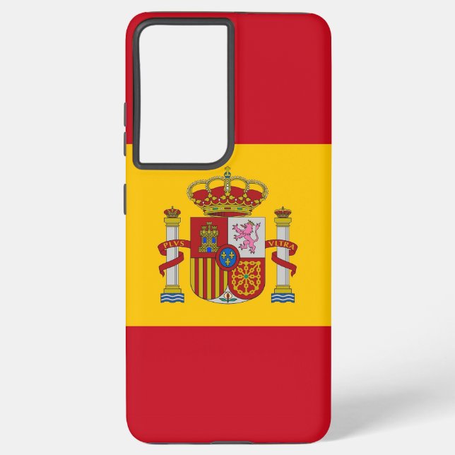 Samsung Galaxy S21 Plus Case flag of Spain (Back)