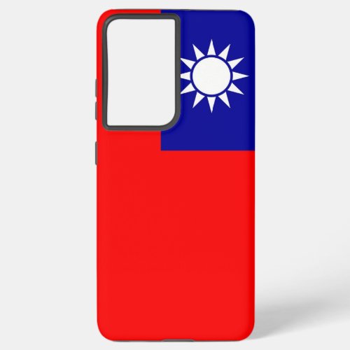 Samsung Galaxy S21 Plus Case flag of Taiwan