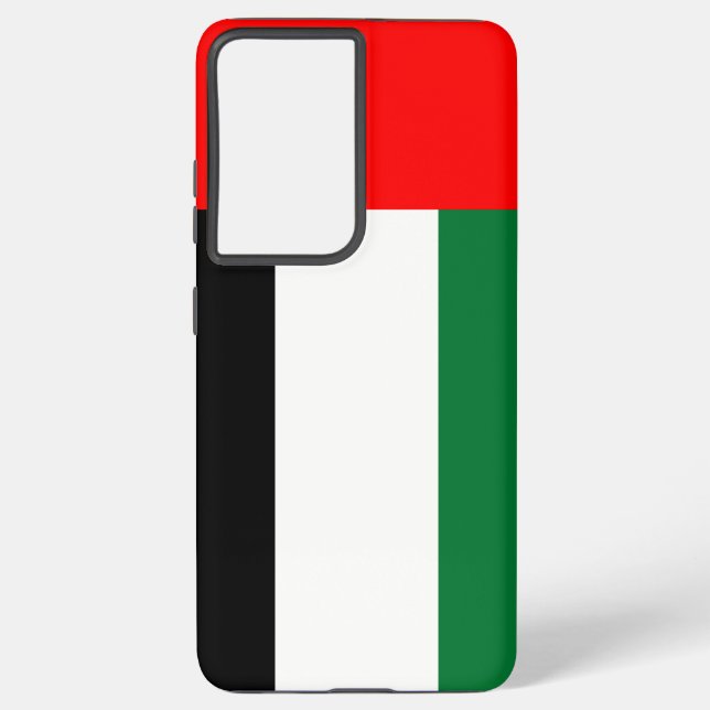 Samsung Galaxy S21 Plus Case flag of U A E (Back)
