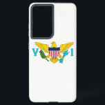 Samsung Galaxy S21 Plus Case flag of Virgin Island<br><div class="desc">Transform your Samsung Galaxy S21 Plus into a symbol of Virgin Islands pride with our exclusive phone cover featuring the vibrant Flag of the Virgin Islands! Crafted with meticulous attention to detail, this phone cover celebrates the rich cultural heritage and natural beauty of the Virgin Islands. The design prominently features...</div>