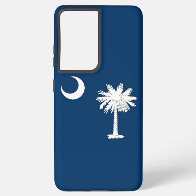 Samsung Galaxy S21 Plus Case South Carolina flag (Back)