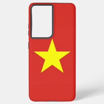 Samsung Galaxy S21 Plus Case Vietnam Flag by AllFlags at Zazzle
