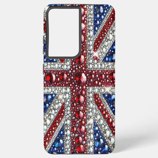 Samsung Galaxy S21 Ultra Case British Colors (Back)