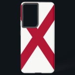 Samsung Galaxy S21 Ultra Case Flag of Alabama, U.S<br><div class="desc">Add a vibrant touch of Alabamian spirit to your Samsung Galaxy S21 Ultra with our exclusive phone cover featuring the flag of Alabama! Crafted with meticulous attention to detail, this phone cover is more than just functional; it's a celebration of Alabamian heritage and cultural pride. The bold design proudly showcases...</div>