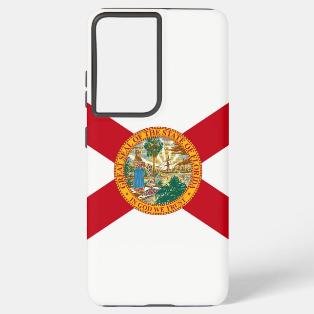 Samsung Galaxy S21 Ultra Case Flag of Florida (Back)