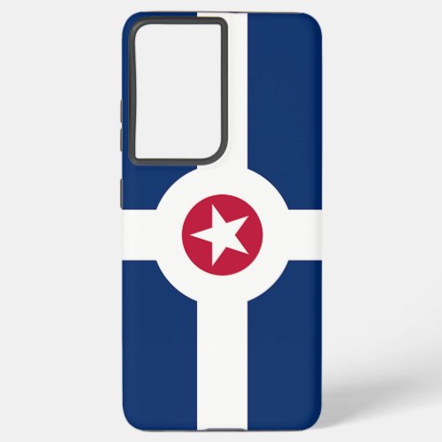 Samsung Galaxy S21 Ultra Case Flag of Indianapolis