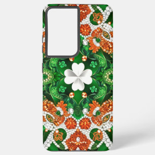 Samsung Galaxy S21 Ultra Case Irish Colors