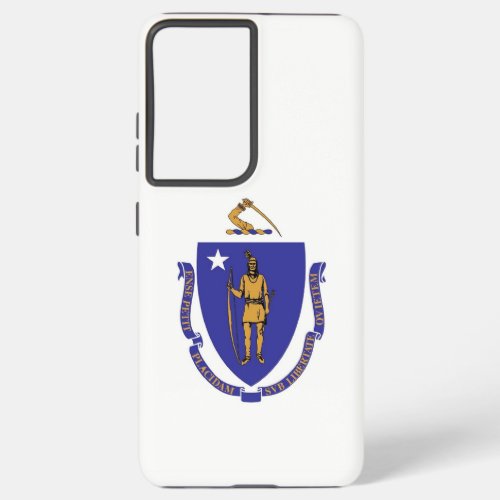 Samsung Galaxy S21 Ultra Case Massachusetts flag