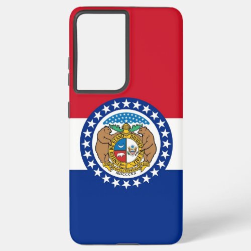 Samsung Galaxy S21 Ultra Case Missouri flag