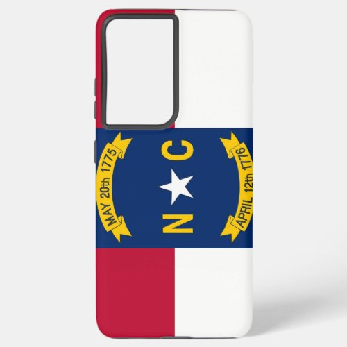 Samsung Galaxy S21 Ultra Case North Carolina flag