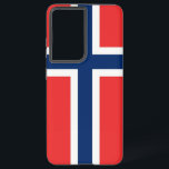 Samsung Galaxy S21 Ultra Case Norway flag<br><div class="desc">Enhance your Samsung Galaxy S21 Ultra with our exclusive phone cover featuring the bold and iconic flag of Norway. Crafted with precision and care, this cover not only safeguards your device but also celebrates Norway's rich cultural heritage. The design prominently features the distinctive red, white, and blue cross, symbolizing Norway's...</div>