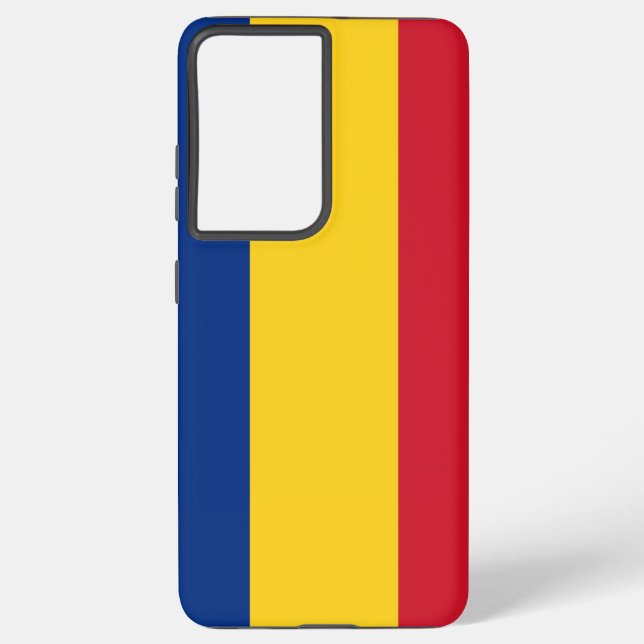 Samsung Galaxy S21 Ultra Case Romania flag (Back)