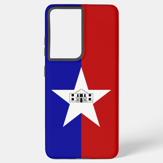 Samsung Galaxy S21 Ultra Case San Antonio flag (Back)