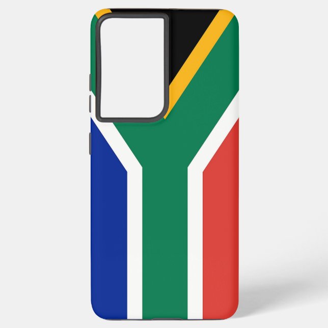Samsung Galaxy S21 Ultra Case South Africa flag (Back)