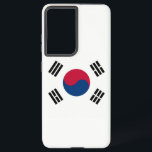 Samsung Galaxy S21 Ultra Case South Korea flag<br><div class="desc">Add a vibrant touch of Korean spirit to your phone accessories with our exclusive Samsung Galaxy S21 Ultra cover featuring the flag of South Korea! Crafted with meticulous attention to detail, this phone cover is more than just functional; it's a celebration of Korean heritage and cultural pride. The bold design...</div>