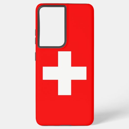 Samsung Galaxy S21 Ultra Case Switzerland flag