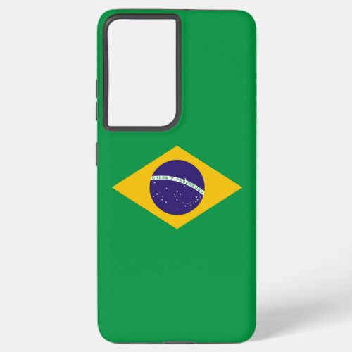 Samsung Galaxy S21 Ultra Case with Brazil flag