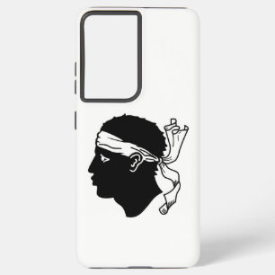 Samsung Galaxy S21 Ultra Case with Corsica flag