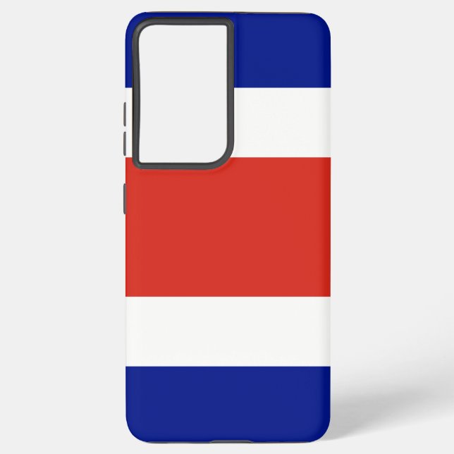 Samsung Galaxy S21 Ultra Case with Costa RIca flag (Back)