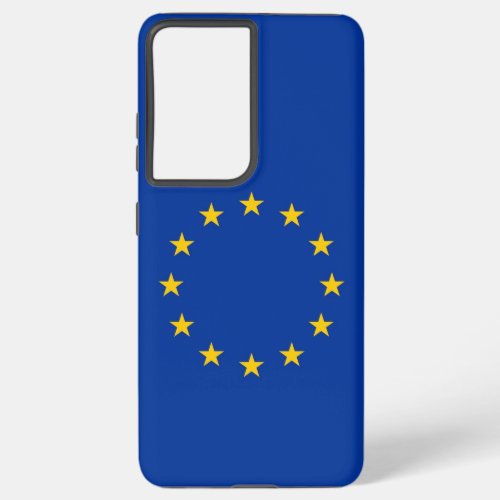 Samsung Galaxy S21 Ultra Case with Europe flag