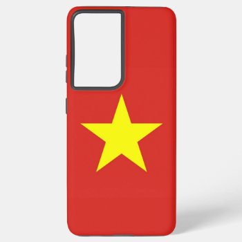 Samsung Galaxy S21 Ultra Case With Flag Of Vietnam by AllFlags at Zazzle