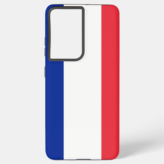 Samsung Galaxy S21 Ultra Case with France flag (Back)