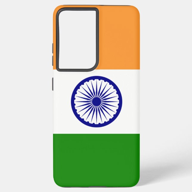 Samsung Galaxy S21 Ultra Case with India flag (Back)