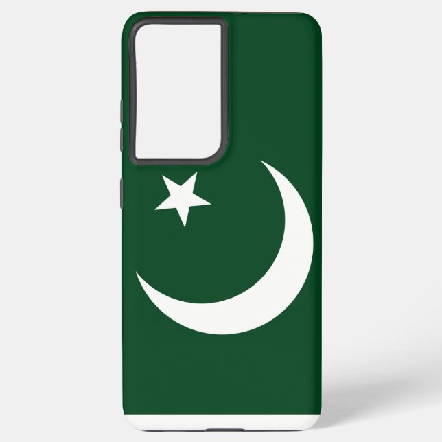 Samsung Galaxy S21 Ultra Case with Pakistan flag (Back)