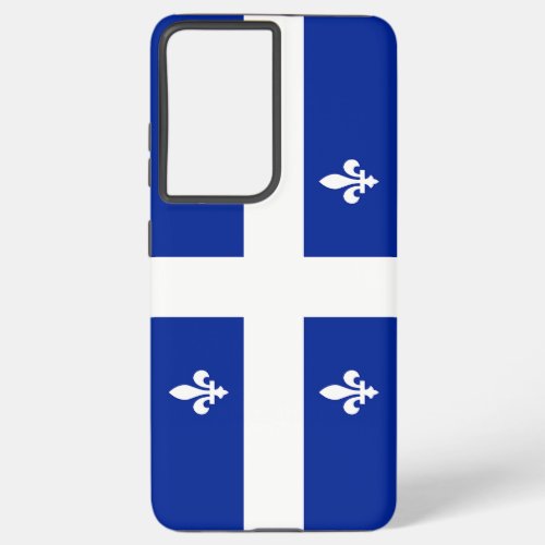 Samsung Galaxy S21 Ultra Case with Quebec flag