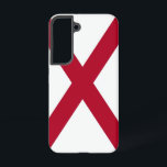 Samsung Galaxy S22 Case Flag of  Alabama, U.S.<br><div class="desc">Add a vibrant touch of Alabamian spirit to your Samsung Galaxy S22 with our exclusive phone cover featuring the flag of Alabama! Crafted with meticulous attention to detail, this phone cover is more than just functional; it's a celebration of Alabamian heritage and cultural pride. The bold design proudly showcases the...</div>