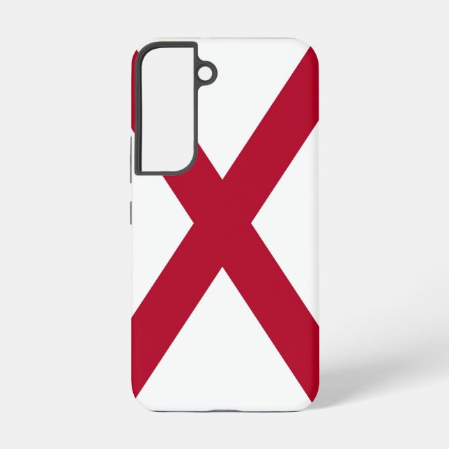 Samsung Galaxy S22 Case Flag of  Alabama, U.S. (Back)