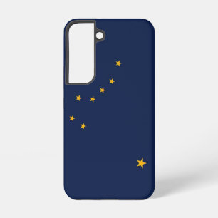 Samsung Galaxy S22 Case Flag of Alaska, U.S.
