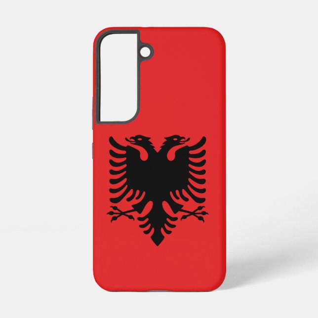Samsung Galaxy S22 Case Flag of Albania (Back)