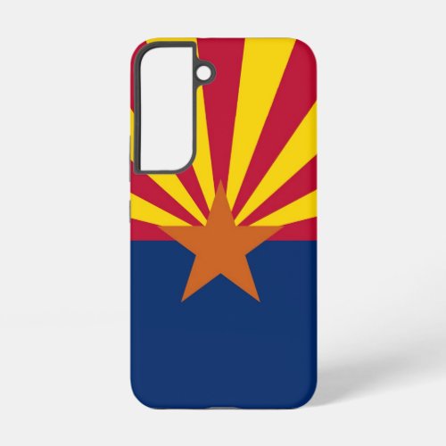 Samsung Galaxy S22 Case Flag of Arizona US