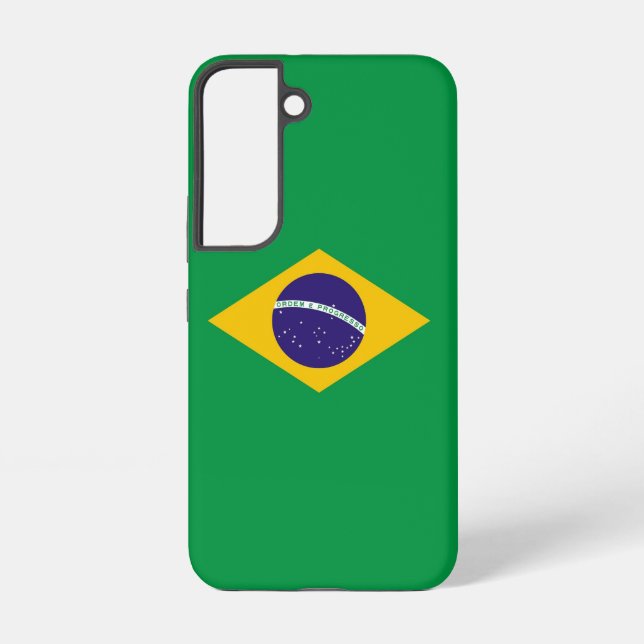 Samsung Galaxy S22 Case Flag of Brazil (Back)