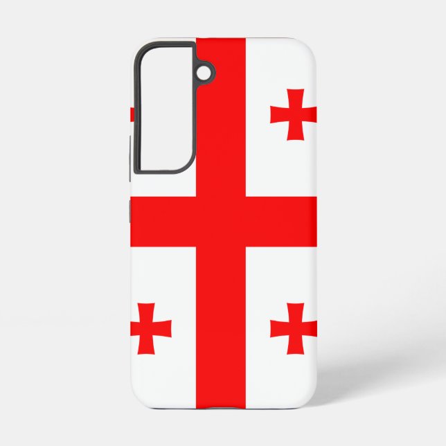 Samsung Galaxy S22 Case Flag of Georgia (Back)