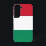 Samsung Galaxy S22 Case Flag of Hungary<br><div class="desc">Add a touch of Hungarian pride to your Samsung Galaxy S22 with our exclusive cover featuring the flag of Hungary! Crafted with meticulous attention to detail, this cover celebrates Hungarian heritage and cultural richness. The design proudly showcases the iconic tricolor pattern of red, white, and green horizontal stripes, symbolizing strength...</div>