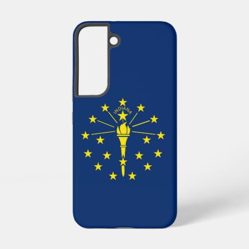 Samsung Galaxy S22 Case Flag of Indiana