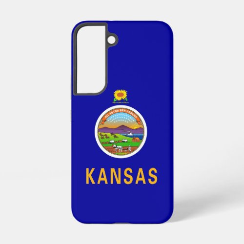 Samsung Galaxy S22 Case Flag of Kansas
