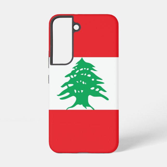 Samsung Galaxy S22 Case Flag of Lebanon (Back)